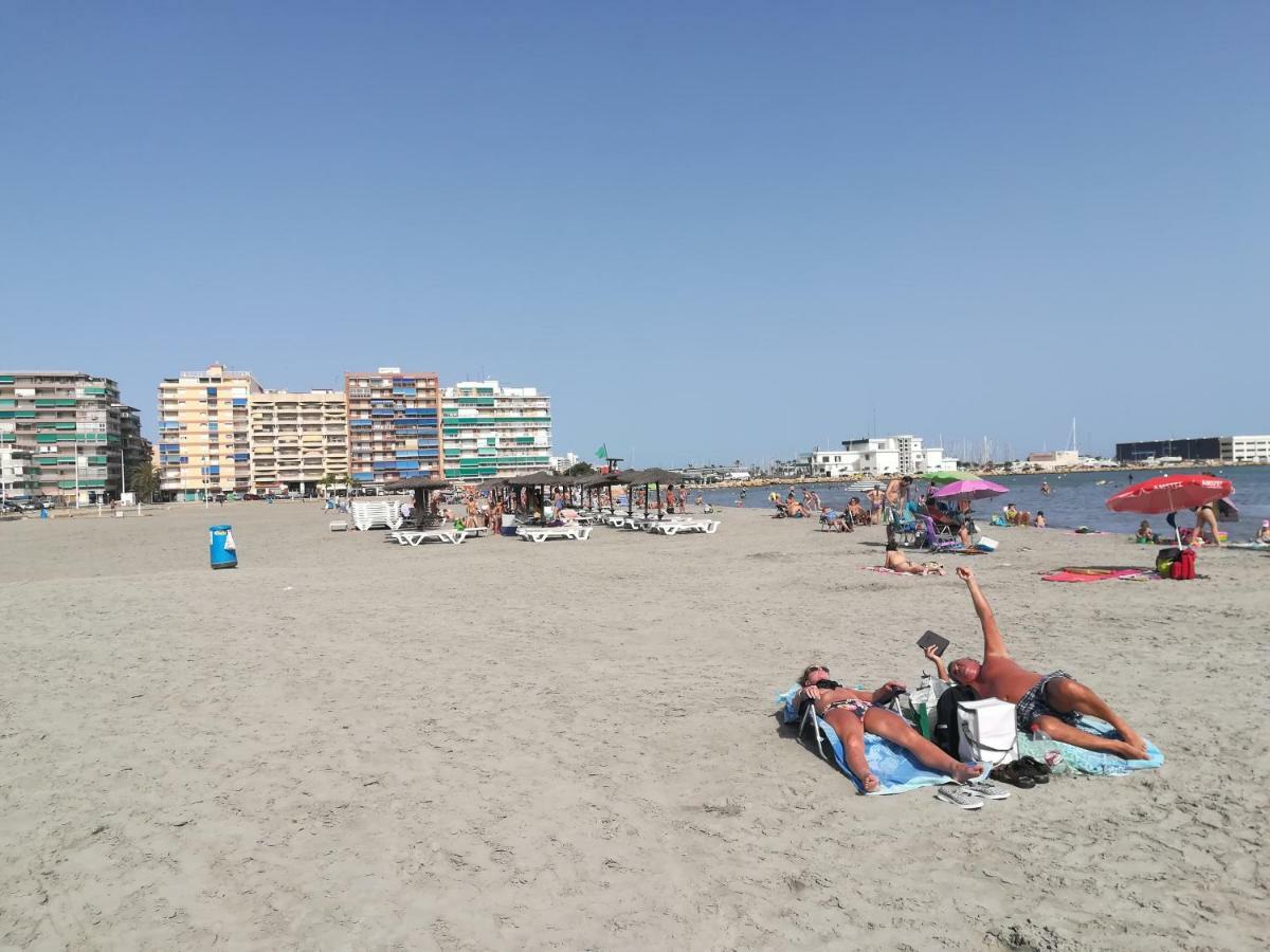Апартаменты Playa 500M Y Centro Pueblo 600M, Piscina, 4 Clim, 2 Parkings Санта Пола Экстерьер фото